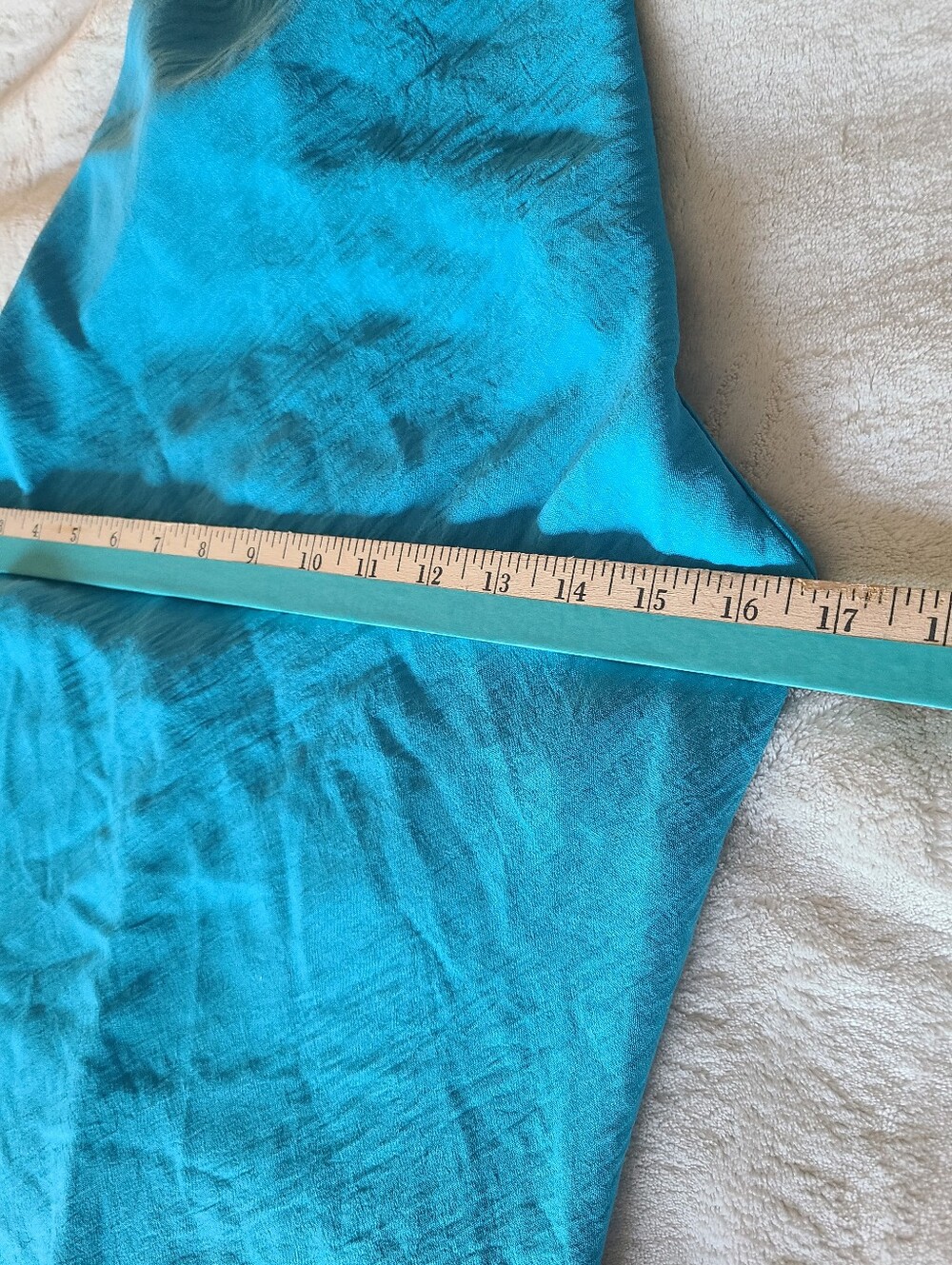 See You Monday Teal Blue Halter tie Dress Size L Vacation Summer - Picture 7 of 8
